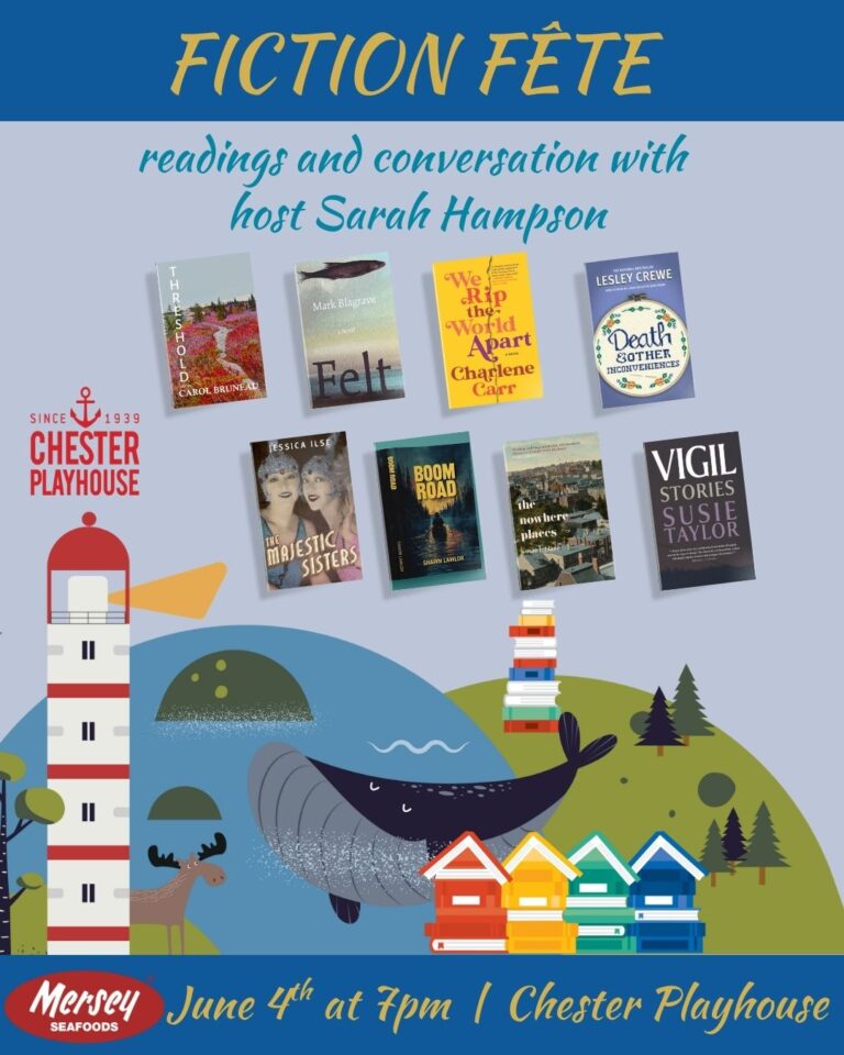 June 4 — Fiction Fête at Chester Playhouse Theatre